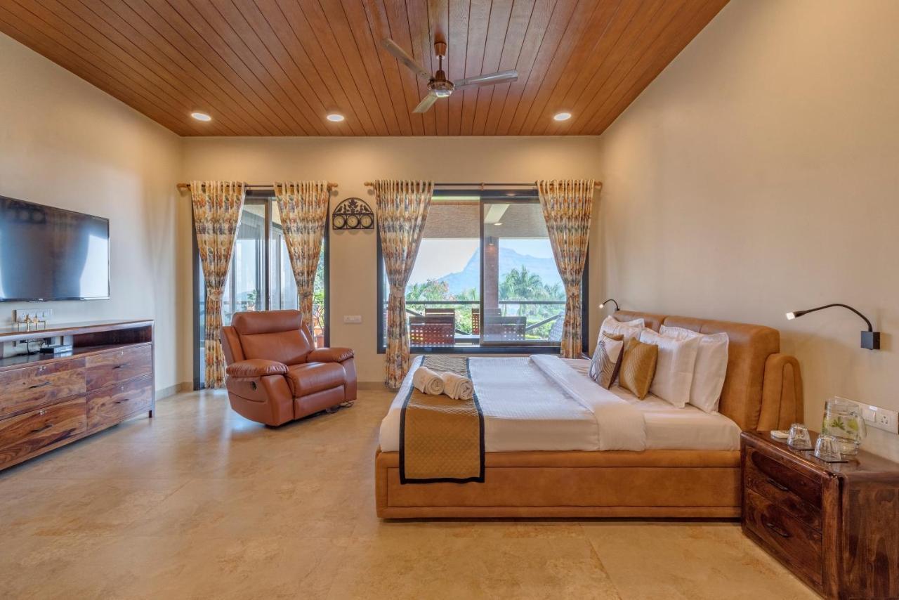 Saffronstays Althea - 4 Brd Veg Only Villa In Pawna With Jacuzzi In Every Room Lonavala Exterior photo
