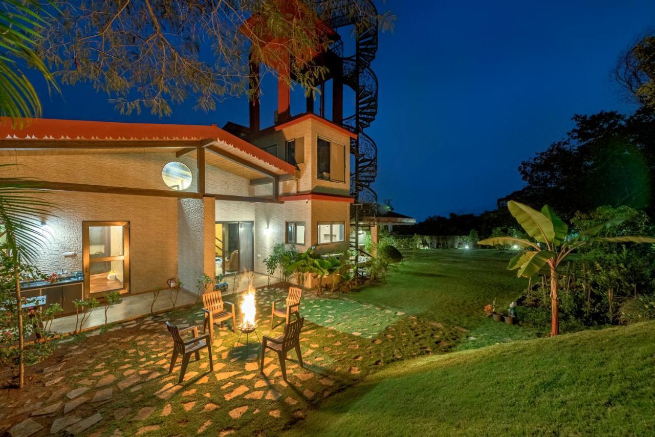 Saffronstays Althea - 4 Brd Veg Only Villa In Pawna With Jacuzzi In Every Room Lonavala Exterior photo